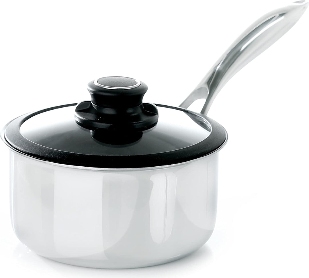 Black Cube Hybrid - 8" Nonstick Sauce Pan With Lid - BC320 - DISCONTINUED