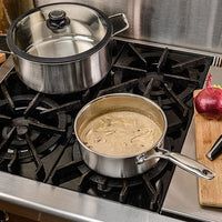 Black Cube Hybrid - 8" Nonstick Sauce Pan With Lid - BC320 - DISCONTINUED