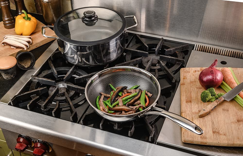 Black Cube Hybrid - 9.5" Nonstick Chef's Pan - BC224