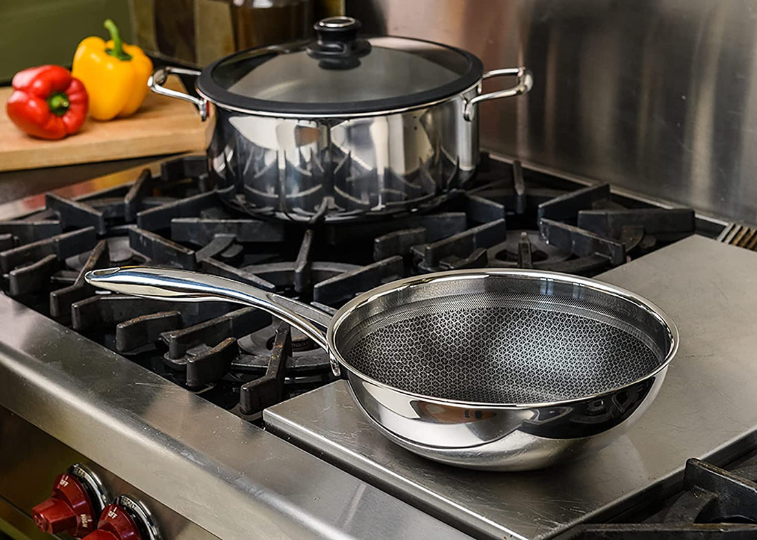 Black Cube Hybrid - 9.5" Nonstick Chef's Pan - BC224