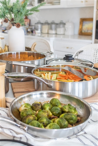 Black Cube Stainless - 12.5" Fry Pan - BCSS132