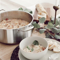 Black Cube Stainless - 7.5 QT Stock Pot With Lid - BCSS528 - DISCONTINUED