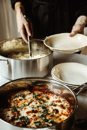 Black Cube Stainless - 7.5 QT Stock Pot With Lid - BCSS528 - DISCONTINUED