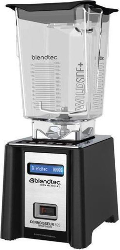 BlendTec - Connoisseur 825 Spacesaver 3.8 HP Blender with 90 Oz WildSide+ Jar - C825C11E-A1GA1D