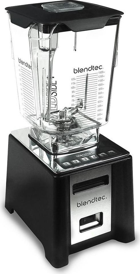 BlendTec - Connoisseur 825 Spacesaver 3.8 HP Blender with 90 Oz WildSide+ Jar - C825C11E-A1GA1D