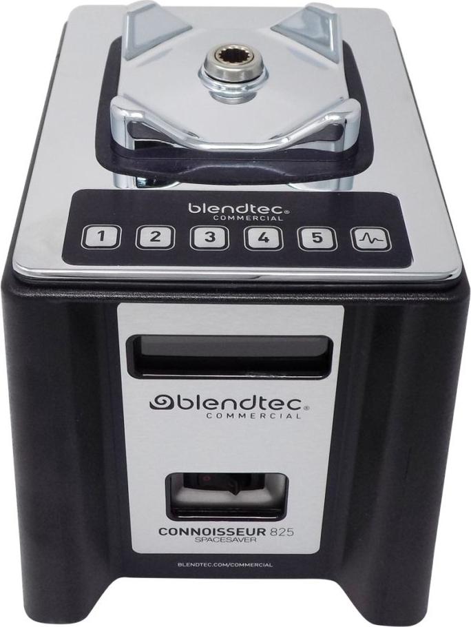 BlendTec - Connoisseur 825 Spacesaver 3.8 HP Blender with 90 Oz WildSide+ Jar - C825C11E-A1GA1D