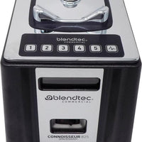 BlendTec - Connoisseur 825 Spacesaver 3.8 HP Blender with 90 Oz WildSide+ Jar - C825C11E-A1GA1D