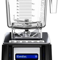 BlendTec - Connoisseur 825 Spacesaver 3.8 HP Blender with 90 Oz WildSide+ Jar - C825C11E-A1GA1D