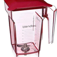 BlendTec - FourSide Jar with Hard Lid Red - 40-619-62 (6-10 WEEK DELIVERY)