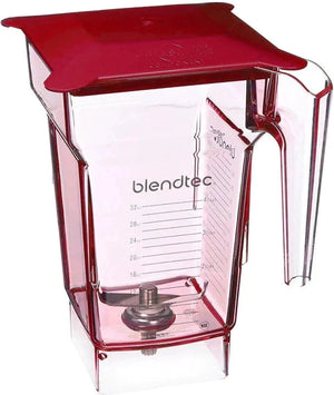 BlendTec - FourSide Jar with Hard Lid Red - 40-619-62 (6-10 WEEK DELIVERY)