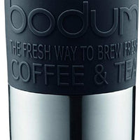 Bodum - 15 oz Travel Mug Double-Wall Stainless Steel - 11058-01BUS