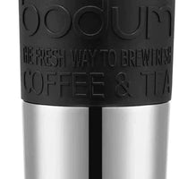 Bodum - 15 oz Travel Mug Double-Wall Stainless Steel - 11058-01BUS