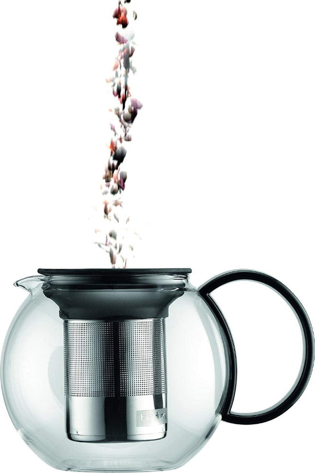 Bodum - Assam Tea Press with Stainless Filter & Black Handle - 1805-01US