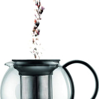 Bodum - Assam Tea Press with Stainless Filter & Black Handle - 1805-01US