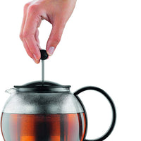 Bodum - Assam Tea Press with Stainless Filter & Black Handle - 1805-01US