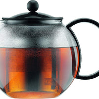 Bodum - Assam Tea Press with Stainless Filter & Black Handle - 1805-01US
