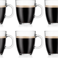 Bodum - Bistro 10 oz Coffee Mug, Pack of 6 - 11239-10-2