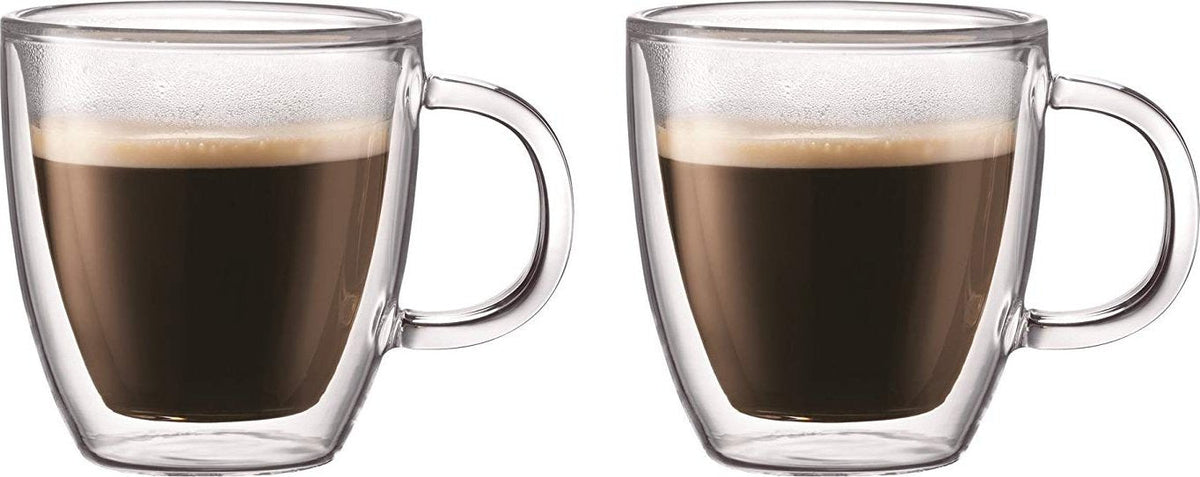 Bodum - Bistro 10 oz Mug Double Wall, Pack of 6 - 10604-10-6US