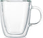 Bodum - Bistro 10 oz Mug Double Wall, Pack of 6 - 10604-10-6US