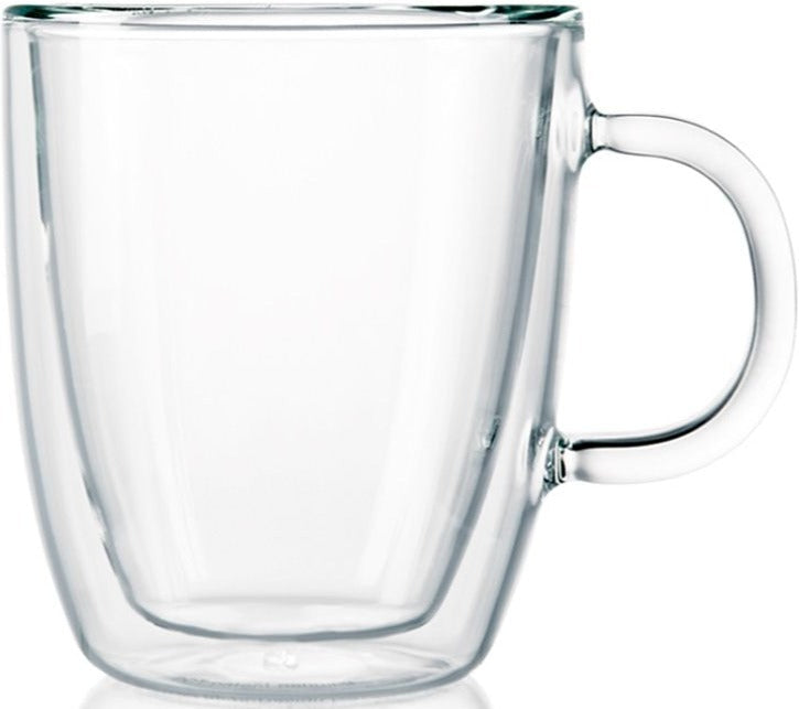 Bodum - Bistro 10 oz Mugs Double Wall, Pack of 2 - 10604-10US4