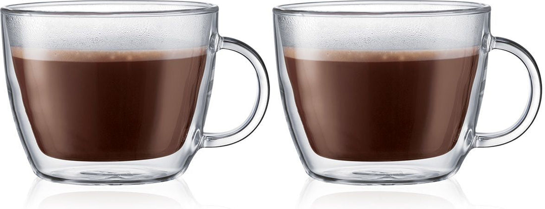 Bodum - Bistro 15 oz Café Latte Cups, Pack of 2 - 10608-10US