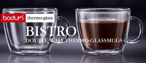 Bodum - Bistro 15 oz Café Latte Cups, Pack of 2 - 10608-10US