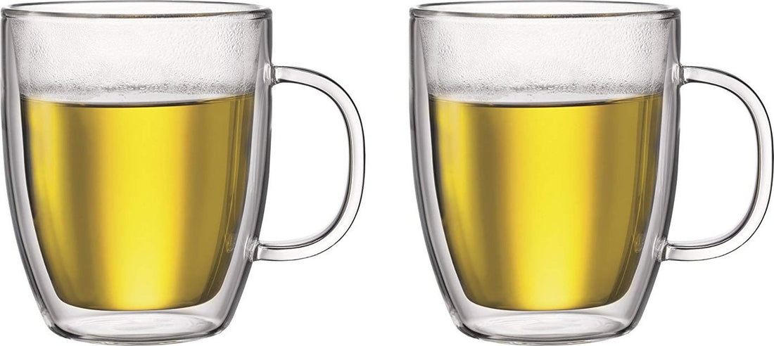 Bodum - Bistro 15 oz Jumbo Mug Double Wall, Pack of 2 - 10606-10US
