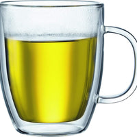 Bodum - Bistro 15 oz Jumbo Mug Double Wall, Pack of 2 - 10606-10US
