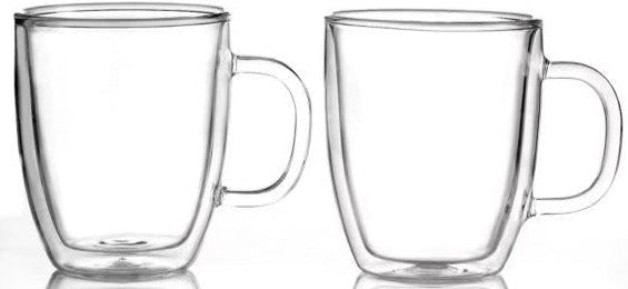 Bodum - Bistro 15 oz Jumbo Mug Double Wall, Pack of 2 - 10606-10US