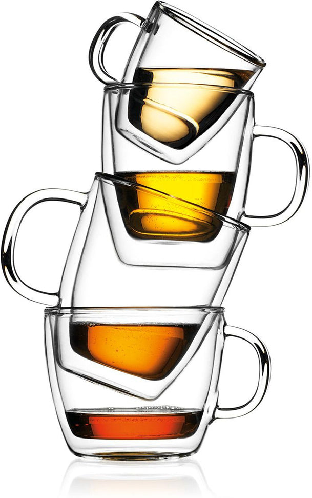 Bodum - Bistro 5 oz Espresso Mugs Double Wall, Pack of 2 - 10602-10US