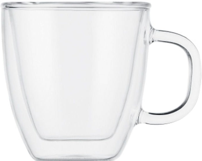 Bodum - Bistro 5 oz Espresso Mugs Double Wall, Pack of 2 - 10602-10US