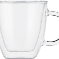 Bodum - Bistro 5 oz Espresso Mugs Double Wall, Pack of 2 - 10602-10US
