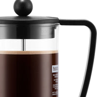 Bodum - Brazil 12 oz French Press Coffee Maker Black - 10948-01BUS