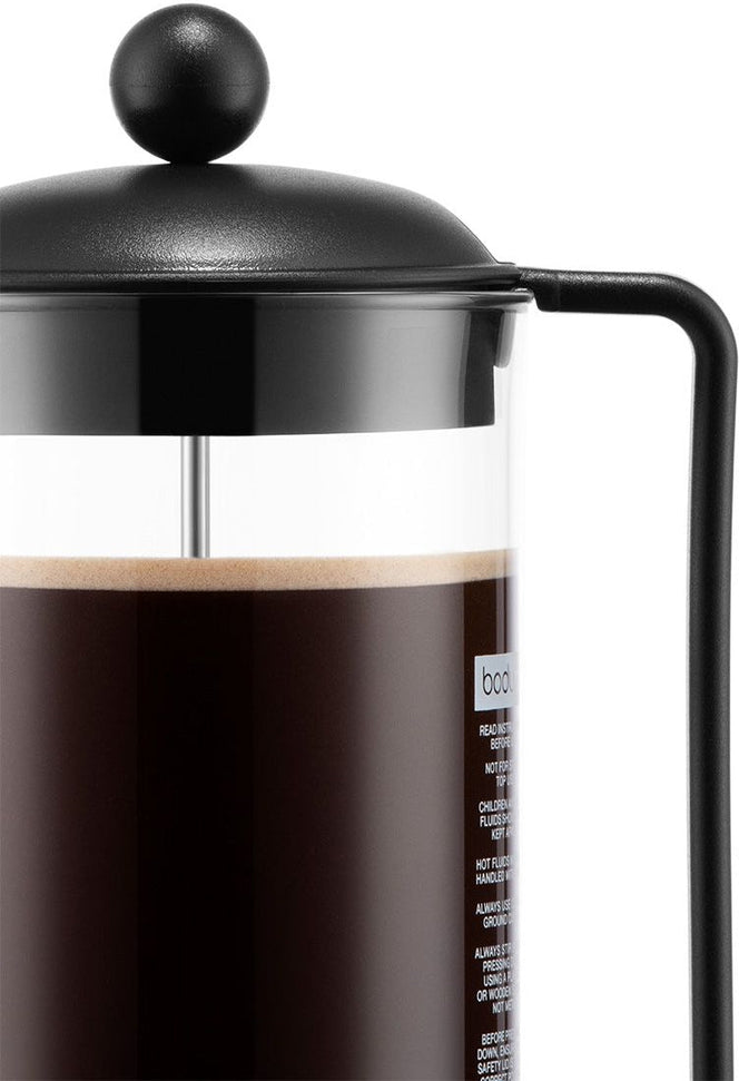 Bodum - Brazil 12 oz French Press Coffee Maker Black - 1543-01US