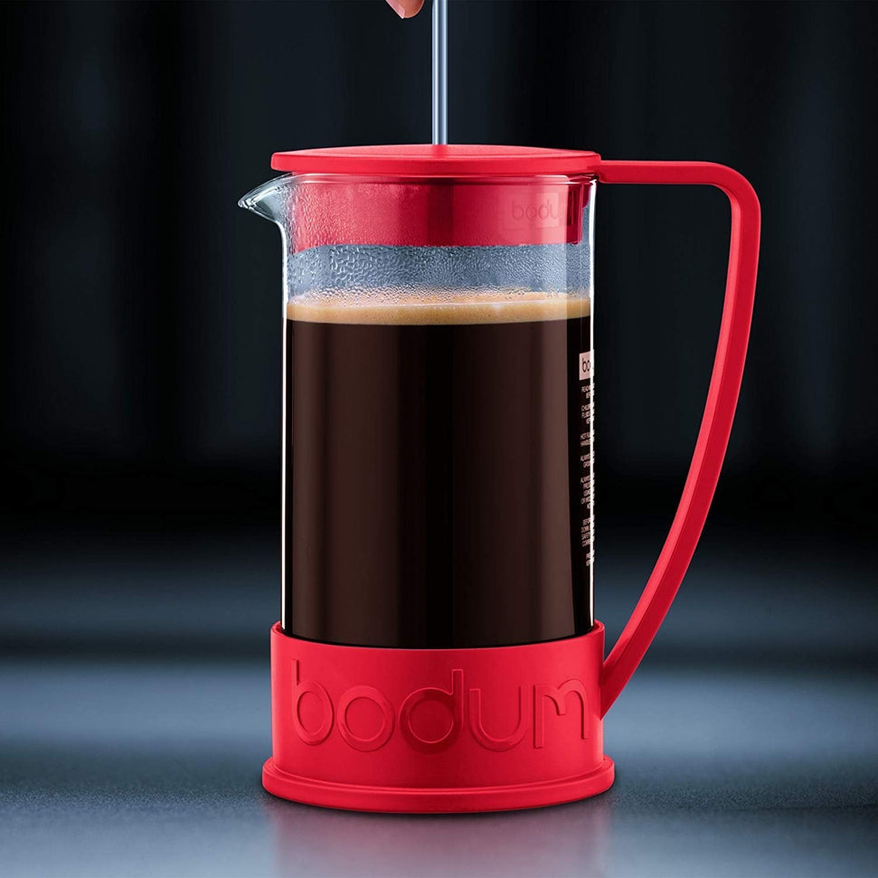 Bodum - Brazil 12 oz French Press Coffee Maker Red - 10948-294BUS