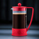 Bodum - Brazil 12 oz French Press Coffee Maker Red - 10948-294BUS