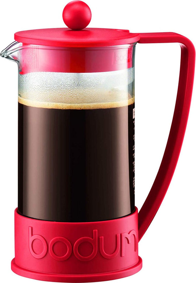 Bodum - Brazil 12 oz French Press Coffee Maker Red - 10948-294BUS