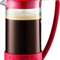 Bodum - Brazil 12 oz French Press Coffee Maker Red - 10948-294BUS