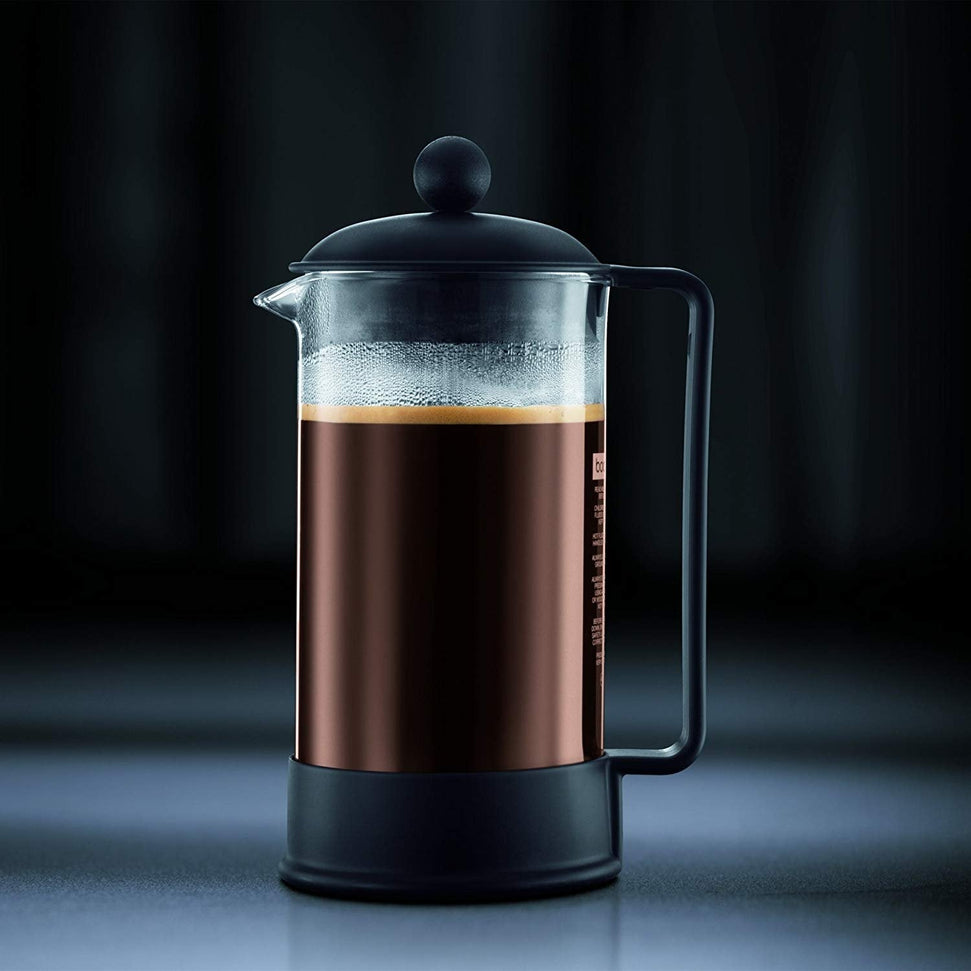 Bodum - Brazil 34 oz French Press Coffee Maker Black - 1548-01US