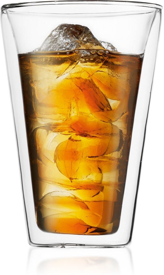 Bodum - Canteen 13.5 oz Glass Double Wall, Pack of 6 - 10110-10-12