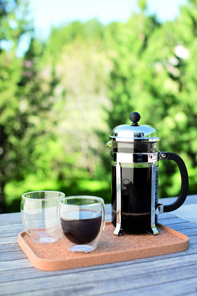 Bodum - Chambord 12 oz French Press Coffee Maker Chrome - 1923-16US4