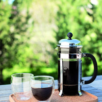 Bodum - Chambord 12 oz French Press Coffee Maker Chrome - 1923-16US4