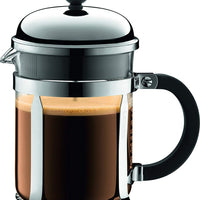 Bodum - Chambord 17 oz French Press Coffee Maker Chrome - 1924-16US4
