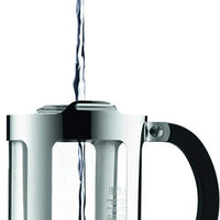 Bodum - Chambord 17 oz French Press Coffee Maker with Locking Lid Chrome - 11171-16
