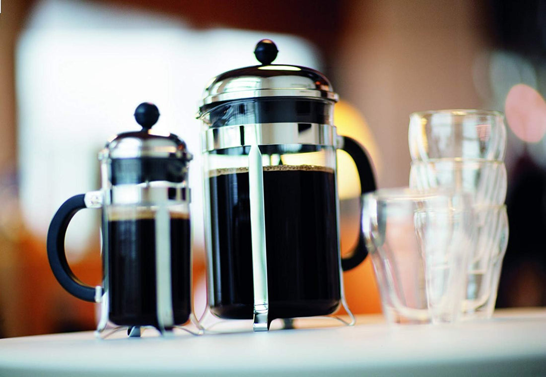 Bodum - Chambord 34 oz French Press Coffee Maker Chrome - 1928-16US4