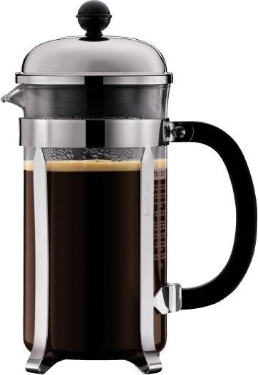 Bodum - Chambord 34 oz French Press Coffee Maker Chrome - 1928-16US4