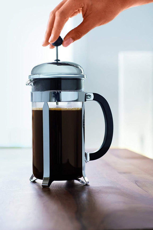 Bodum - Chambord 34 oz French Press Coffee Maker Chrome - 1928-16US4