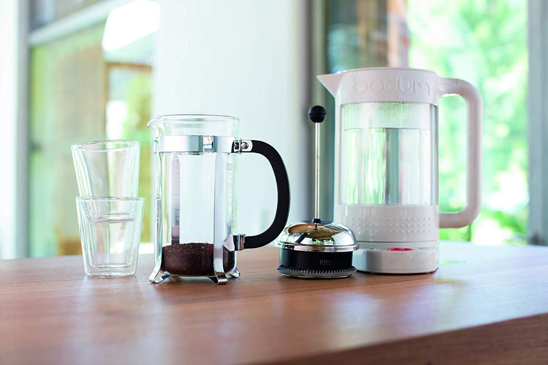 Bodum - Chambord 34 oz French Press Coffee Maker Chrome Matte - 1928-57