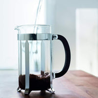 Bodum - Chambord 34 oz French Press Coffee Maker Chrome Matte - 1928-57