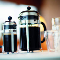 Bodum - Chambord 34 oz French Press Coffee Maker Chrome Matte - 1928-57